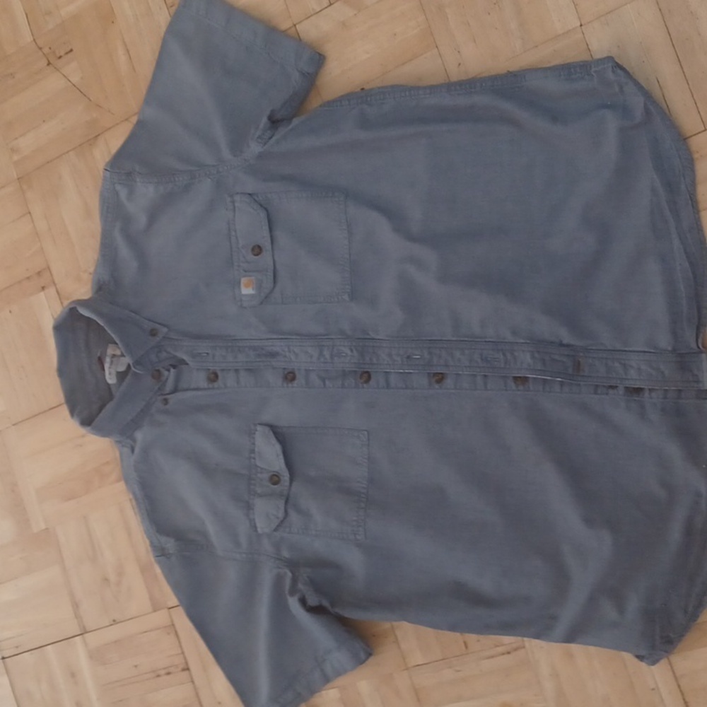 Carhartt short sleeve Shirt men's size xlarge  blue